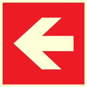 Left arrow (white on red background)